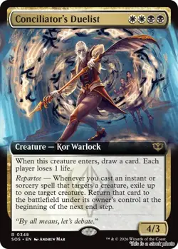 Conciliator's Duelist (Extended Art) [SOS - 348] - NM TCG MTG - Image 1