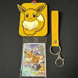 Pokemon S-Chinese (Eevee Card Frame Case Gift Box)Eevee CSGC Sealed Holo NM - Image 1