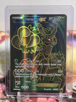 Pokemon TCG Trevenant-EX Primal Clash Holo Card 145/160 Full Art Ultra Rare - Image 1
