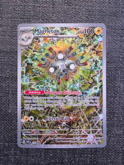 Pokemon SV: Scarlet & Violet Promo Card #159 Magneton Black Star - Image 1