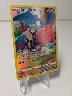 Druddigon TG09/TG30 Holo Silver Tempest Trainer Gallery Pokemon Card - Image 2