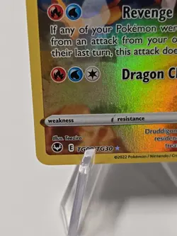 Druddigon TG09/TG30 Holo Silver Tempest Trainer Gallery Pokemon Card - Image 3