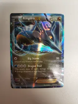 Pokemon TCG Kingdra EX 73/124 Fates Collide 2016 Ultra Rare HP - Image 1