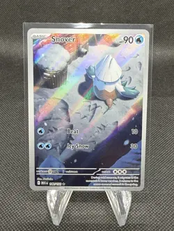 Pokemon Mega Evolution SNOVER 140/132 ILLUSTRATION RARE MINT - Image 1