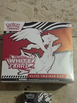 Pokemon Scarlet and Violet Black Bolt Booster Bundle and White Flare ETB Sealed - Image 2