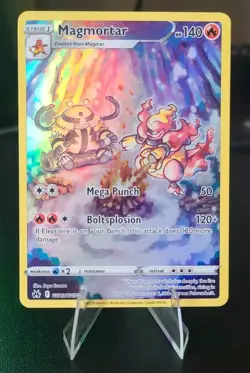 Magmortar Pokemon • Holo Rare • GG03/GG70 Crown Zenith: Galarian Gallery NM - Image 1