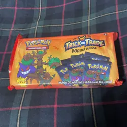Pokemon Trick or Trade Booster Bundle 35 Mini Packs TCG 2024 Halloween Sealed - Image 1