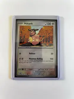 Pokemon Prismatic Evolutions Miltank 081/131 Master Ball Pattern NM Pokemon TCG - Image 1