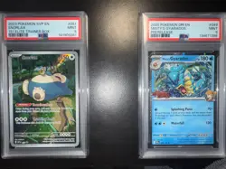 Pokemon Snorlax 151 Pokemon Full Art Promo SVP EN 051 - PSA 9 Mint. - Image 1