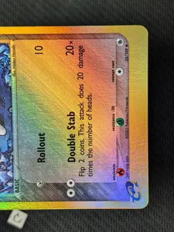 Aron 25/109 - Ruby and Sapphire Reverse Holo Pokemon TCG LP VLP - Image 5