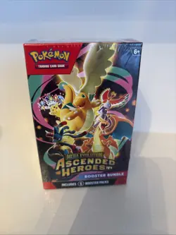 New Factory Sealed Pokemon Mega Evolution Ascended Heroes Booster Bundle Box - Image 1