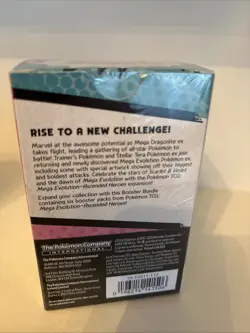 New Factory Sealed Pokemon Mega Evolution Ascended Heroes Booster Bundle Box - Image 3