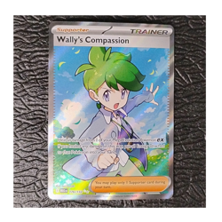 Pokemon TCG Wally's Compassion 176/132 Me01: Mega Evolution Full Art English NM - Image 1