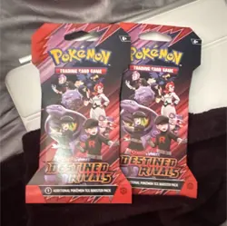Pokemon Scarlet & Violet Destined Rivals Booster Pack English Arbok Jessie James - Image 1