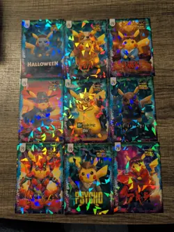 Pokemon Pikachu Cosplay FE Holiday Box Hits. Non Tcg Fan Art Cards. Lot# (1) - Image 1