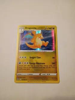 Pokemon- Dragonite 131/195- Holo Rare Card- Silver Tempest - Image 1