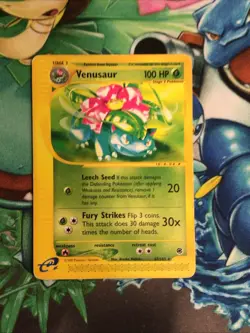 Pokemon Card - Venusaur Expedition 67/165 Rare Non Holo - Image 1