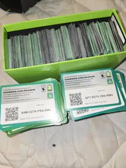 Pokemon TCG Online Code Card PTCGO Unused Codes x1000 - Physical Free Ascended! - Image 1