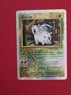 Nidoran F 82/110 Legendary Collection Reverse Holo Card Excellent Condition - Image 1