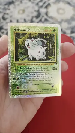 Nidoran F 82/110 Legendary Collection Reverse Holo Card Excellent Condition - Image 2