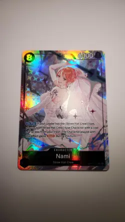 Nami One Piece OP15-086 Alternate Art Wedding Card - Image 4