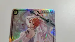 Nami One Piece OP15-086 Alternate Art Wedding Card - Image 5