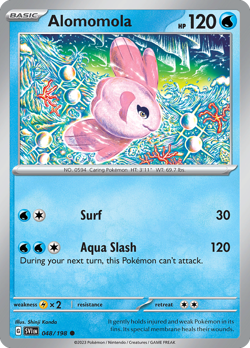 Alomomola 48/198 Common | Scarlet & Violet | Pokemon Card - Image 1
