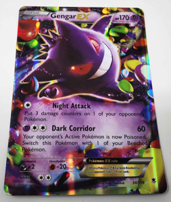 Pokemon XY Phantom Forces 34/119 Gengar EX Jumbo Oversized Card - Image 1