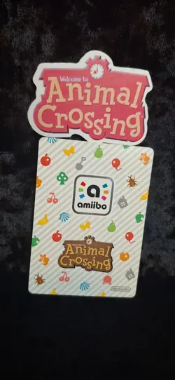 Animal Crossing Nintendo Amiibo Card Timbra #158 Regular Card Stock Authentic - Image 2