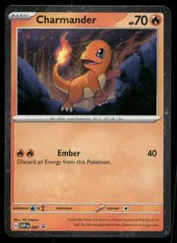 Charmander - (Cosmos Holo) Promo SV: Scarlet & Violet Promo Cards 047 NM - Image 1