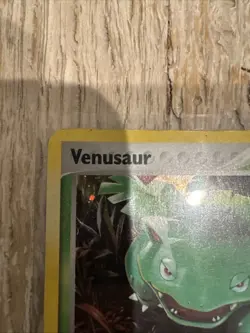 Pokemon Venusaur 006/017 POP Series 2 Holo Rare Stage 2 120 HP Hard Plant Card - Image 2