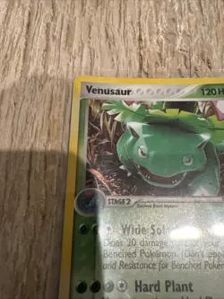 Pokemon Venusaur 006/017 POP Series 2 Holo Rare Stage 2 120 HP Hard Plant Card - Image 3