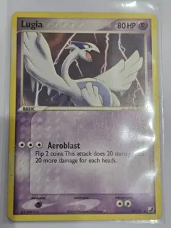 Pokemon TCG card Lugia Unseen Forces 29/115 Non-Holo - MP - Image 1