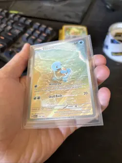 Pokemon Card Squirtle 170/165 Secret Rare Scarlet Violet Pokemon 151 Singles LP - Image 2