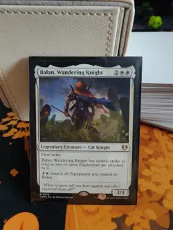MTG Commander EDH Casual Deck - Balan, Wandering Knight (White Equipment) ⚔ - Image 2