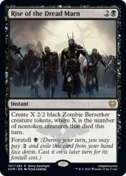 x1 Rise of the Dread Marn R MTG Kaldheim M/NM, English - Image 1