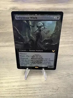 Magic the Gathering MTG Sedgemoor Witch Extended Art Foil Near Mint - Image 1