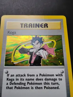 Koga 19/132 Gym Challenge Holo Rare LP Vintage Trainer Pokemon Card 2000 - Image 4