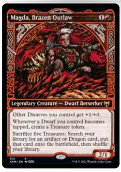 Magda, Brazen Outlaw (Showcase) Kaldheim Regular - Image 1