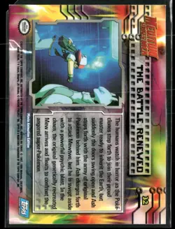Pokemon Topps Series 1 Card | Mewtwo Strikes Back "The Battle Renewed" #32 - Image 2