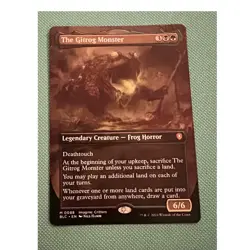 The Gitrog Monster Bloomburrow Regular Legendary Creature Black Green 88 NM - Image 1