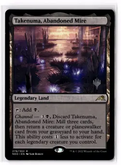Takenuma, Abandoned Mire 278 Promo Pack: Kamigawa: Neon Dynasty Normal LP - Image 1