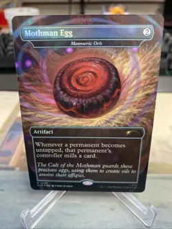 MTG Mothman Egg - Mesmeric Orb (Foil) Secret Lair x Fallout: Rad 2457 NM - Image 2