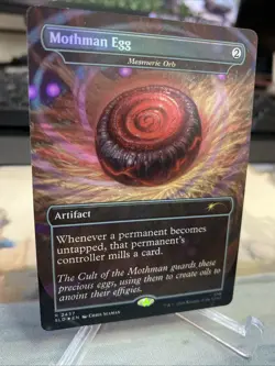 MTG Mothman Egg - Mesmeric Orb (Foil) Secret Lair x Fallout: Rad 2457 NM - Image 3