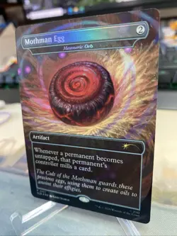 MTG Mothman Egg - Mesmeric Orb (Foil) Secret Lair x Fallout: Rad 2457 NM - Image 4