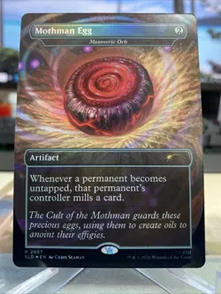 MTG Mothman Egg - Mesmeric Orb (Foil) Secret Lair x Fallout: Rad 2457 NM - Image 5