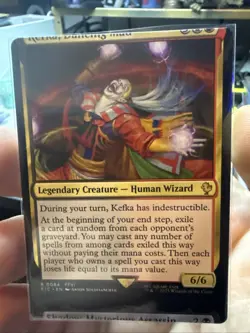 Kefka, Dancing Mad Misprint Final Fantasy Mtg Miscut - Image 1