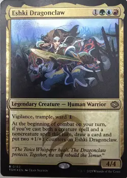 MTG Eshki Dragonclaw Commander Deck – Temur Dragon Tribal – HUGE Damage EDH - Image 1