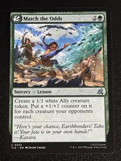 MTG Avatar: The Last Airbender: Eternal-Legal Match the Odds 0253 NM - Image 1