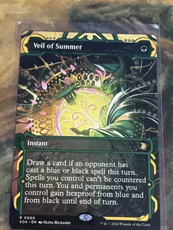 Veil of Summer x1 MTG Magic the Gathering - Secrets of Strixhaven - Image 1